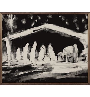 Moody Christmas 1 Nativity By Emily Wood